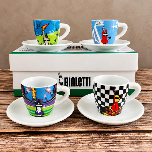 Set tazzine bialetti linea - set,