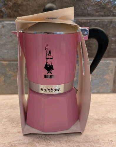 Bialetti rosa arcobaleno - rosa, 3