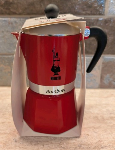 Bialetti rosso arcobaleno - arcobaleno, 3
